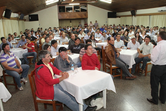 AACC ficou completamente lotada no evento