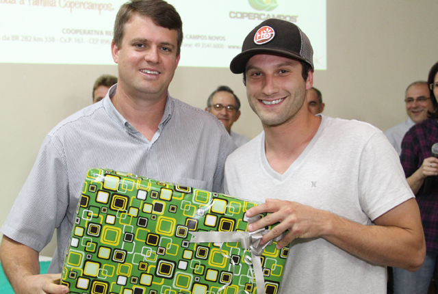 Marcos Schlegel e o associado Eduardo Ceratti de Almeida